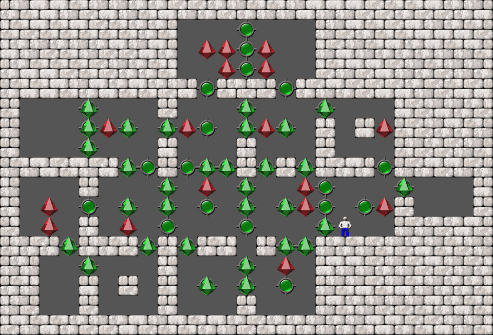 Sokoban Bugs509 collection level 398